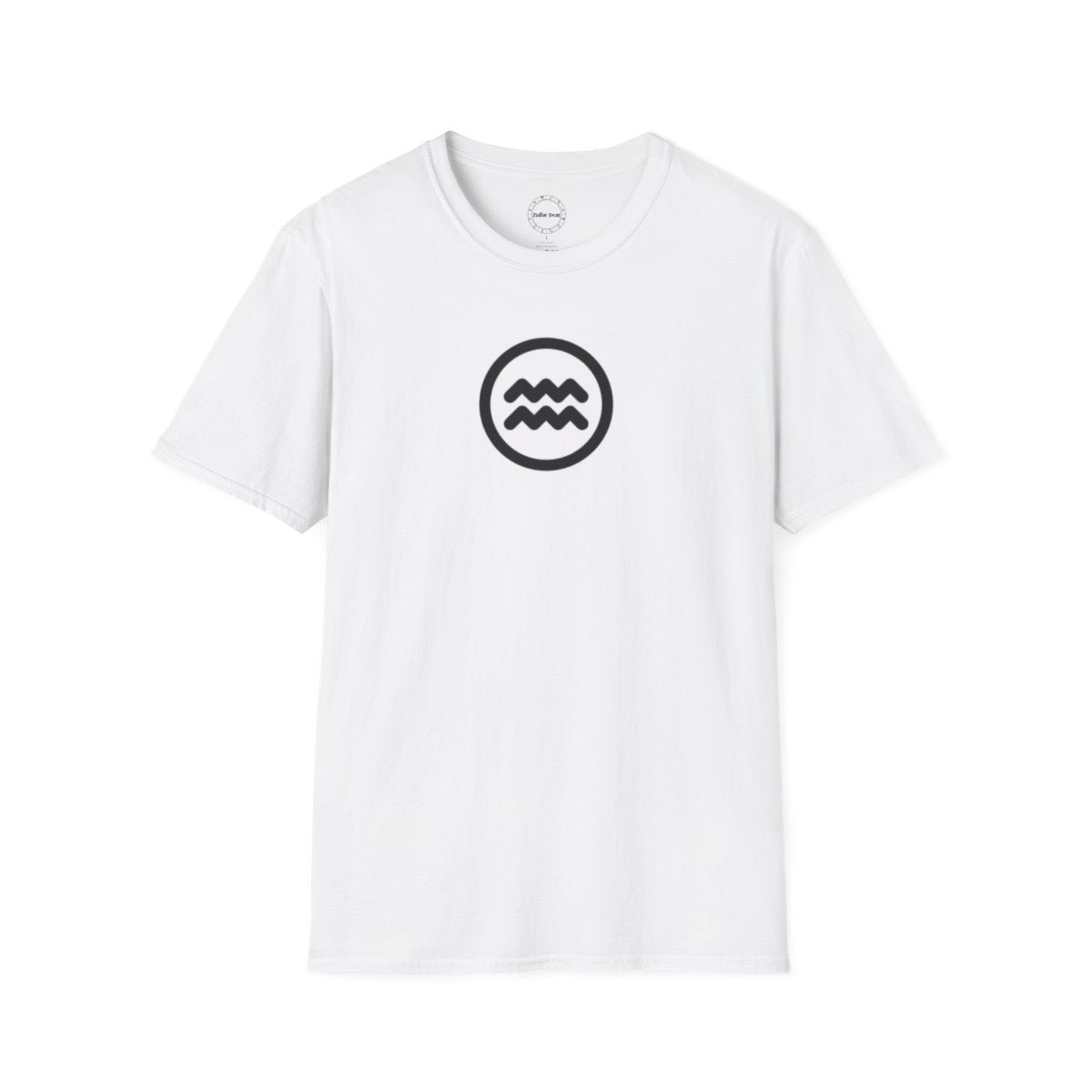 Aquarius Zodiac Symbol T-Shirt – Bold Astrology Horoscope Tee with Unique Design, Perfect Everyday Wear & Gift