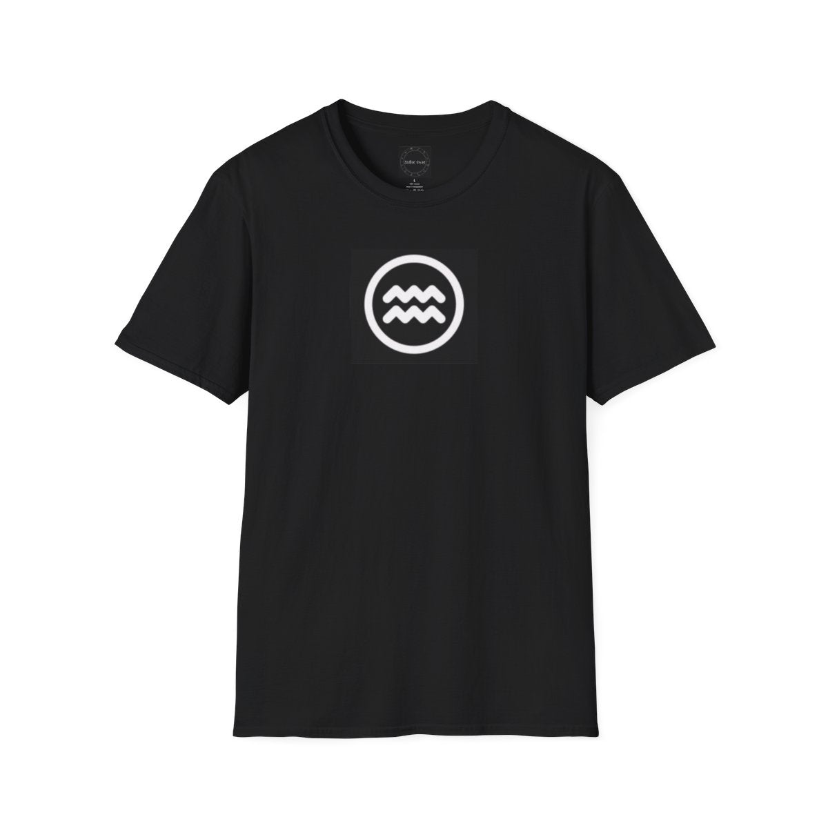 Aquarius Zodiac Symbol T-Shirt – Bold Astrology Horoscope Tee with Unique Design, Perfect Everyday Wear & Gift