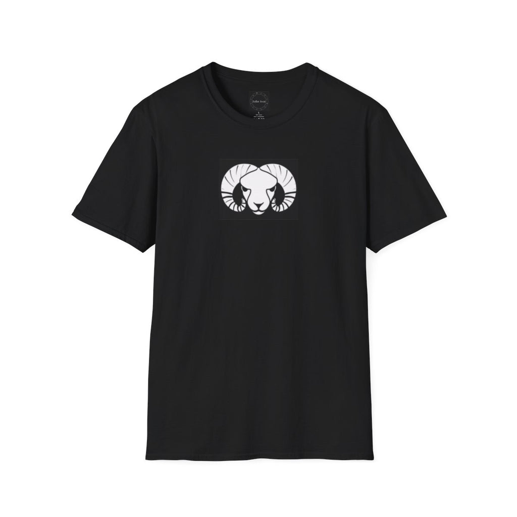 Aries Zodiac Ram T-Shirt – Bold Unisex Astrology Tee with Unique Design, Perfect Everyday Wear & Gift