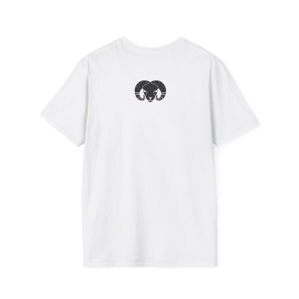 Aries Zodiac Symbol T-Shirt – Bold Unisex Astrology Tee with Unique Design, Perfect Everyday Wear & Gift