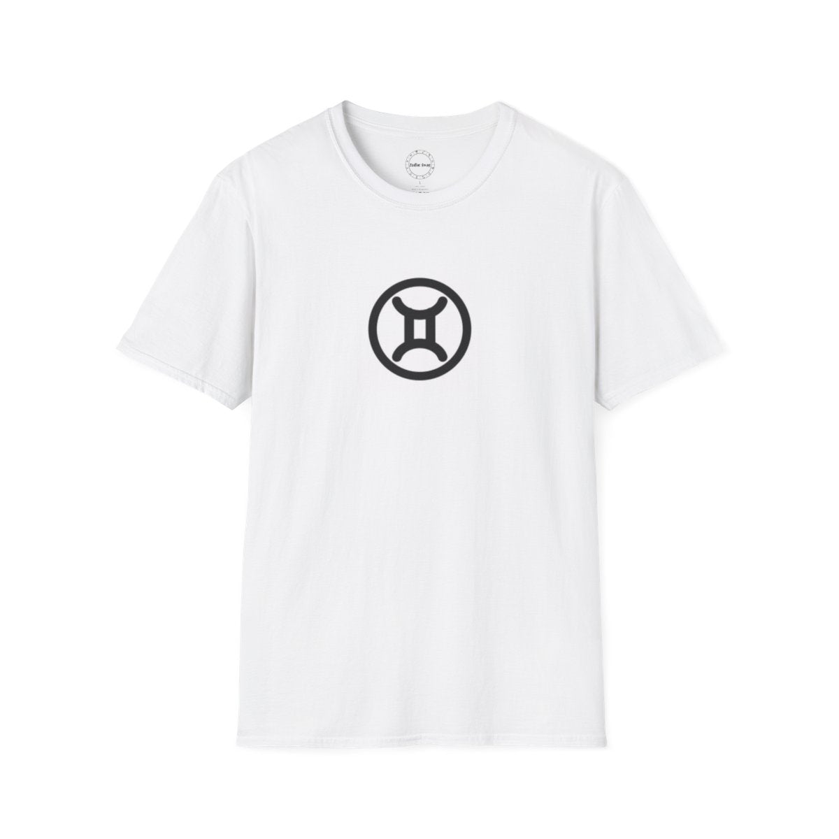 Gemini Zodiac Symbol T-Shirt – Bold Astrology Horoscope Tee with Unique Design, Perfect Everyday Wear & Gift