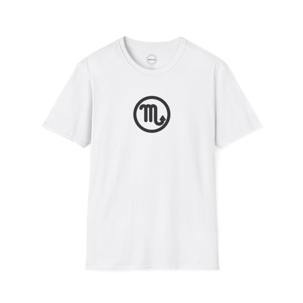 Scorpio Zodiac Symbol T-Shirt – Bold Astrology Horoscope Tee with Unique Design, Perfect Everyday Wear & Gift